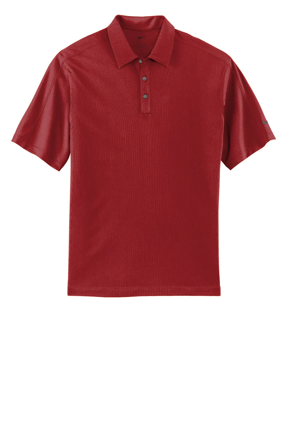 Nike Mens Tech Sport Dri-Fit Moisture Wicking Short Sleeve Polo Shirt - Team Red