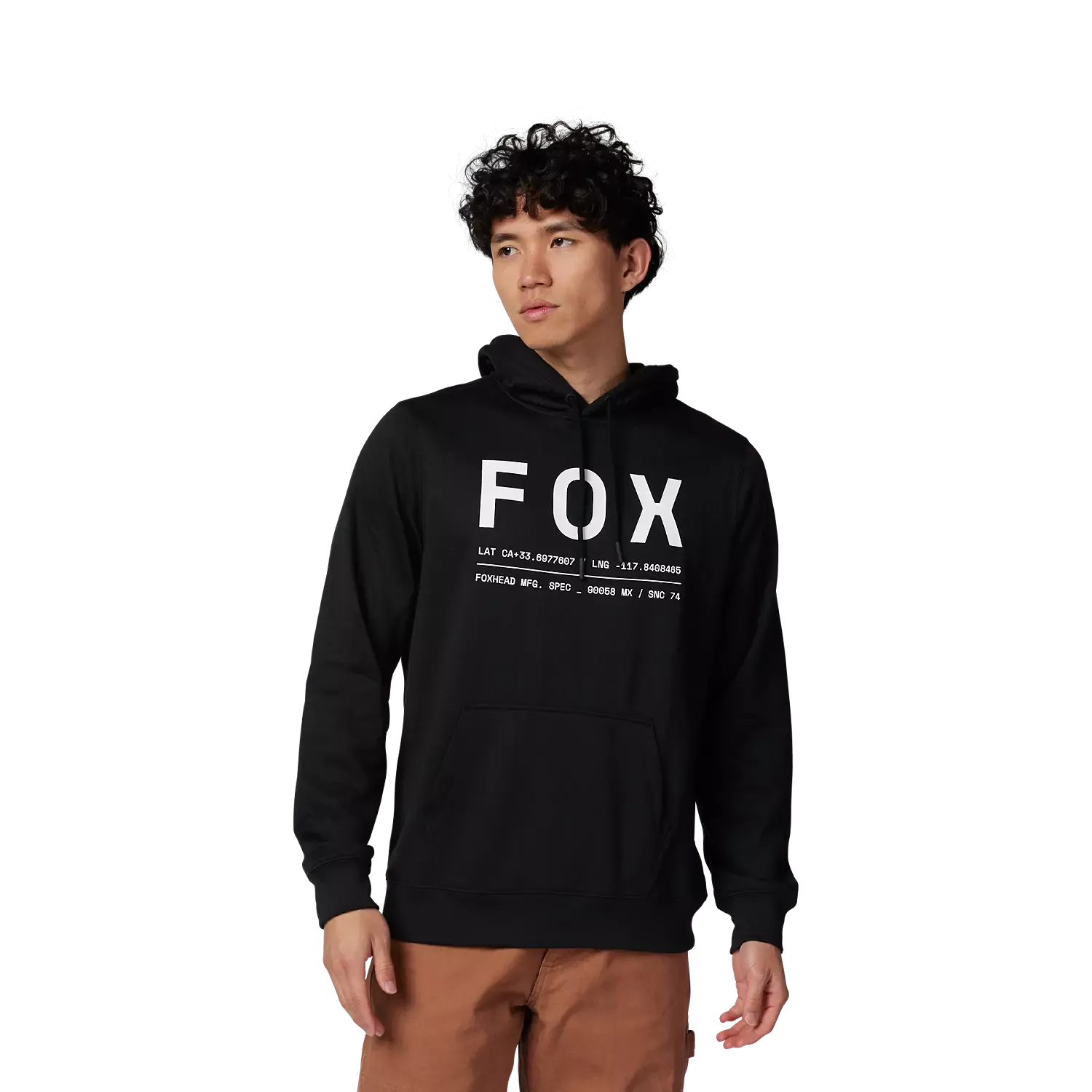 Non Stop Pullover Hoodie in Black