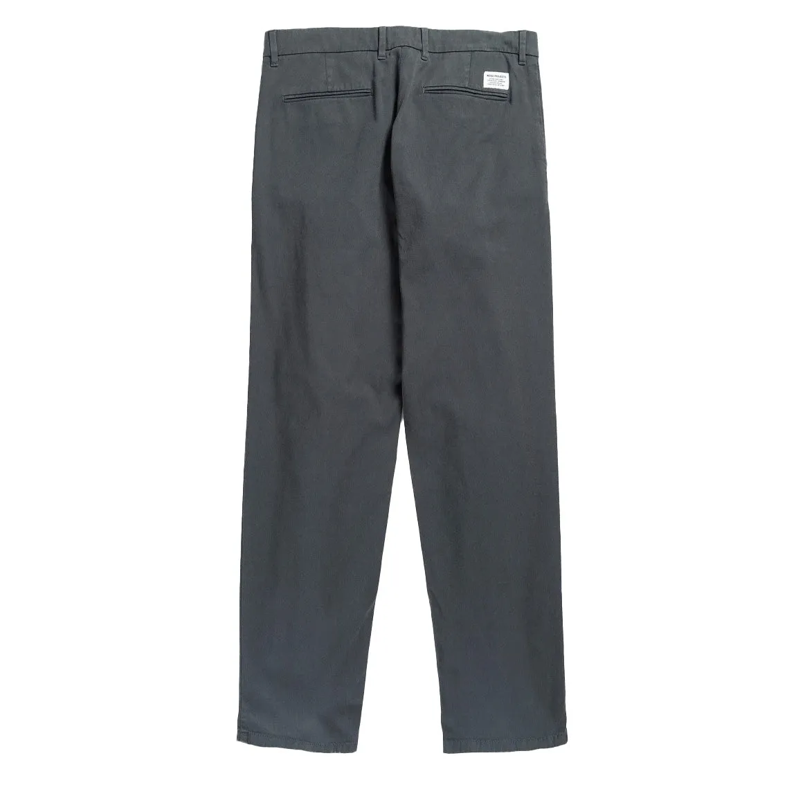 Norse Projects Aros Long Light Stretch Trousers Slate Grey