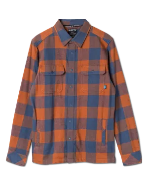 Northlake Shirt Jacket in Copper Leaf