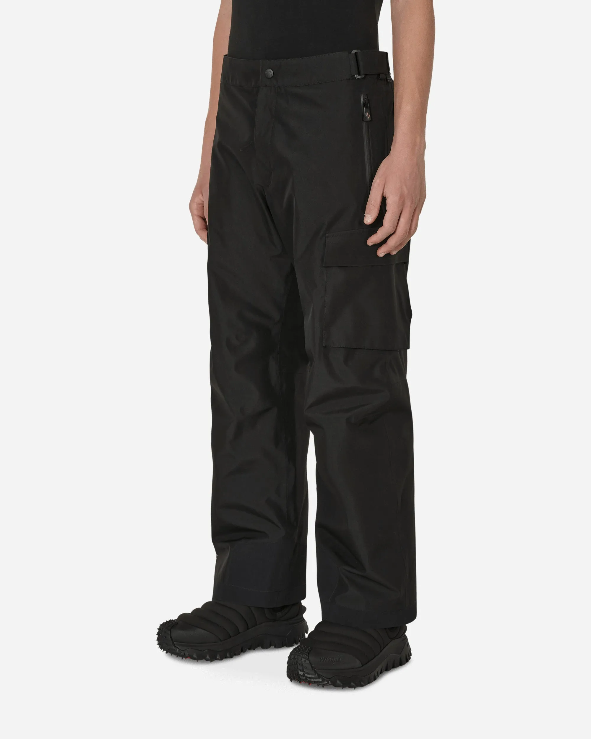 Nylon Ski Trousers Black