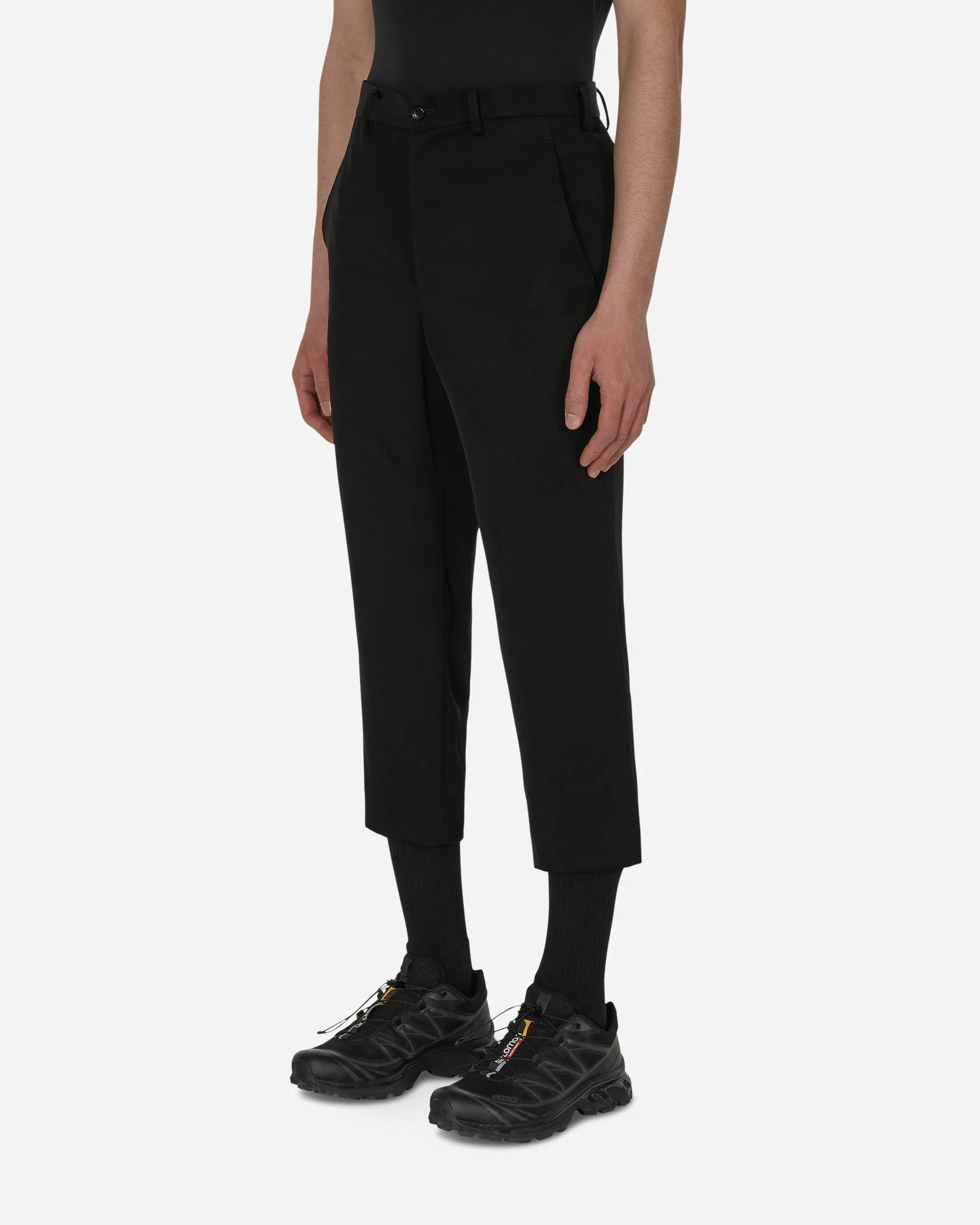 Nylon Trousers Black