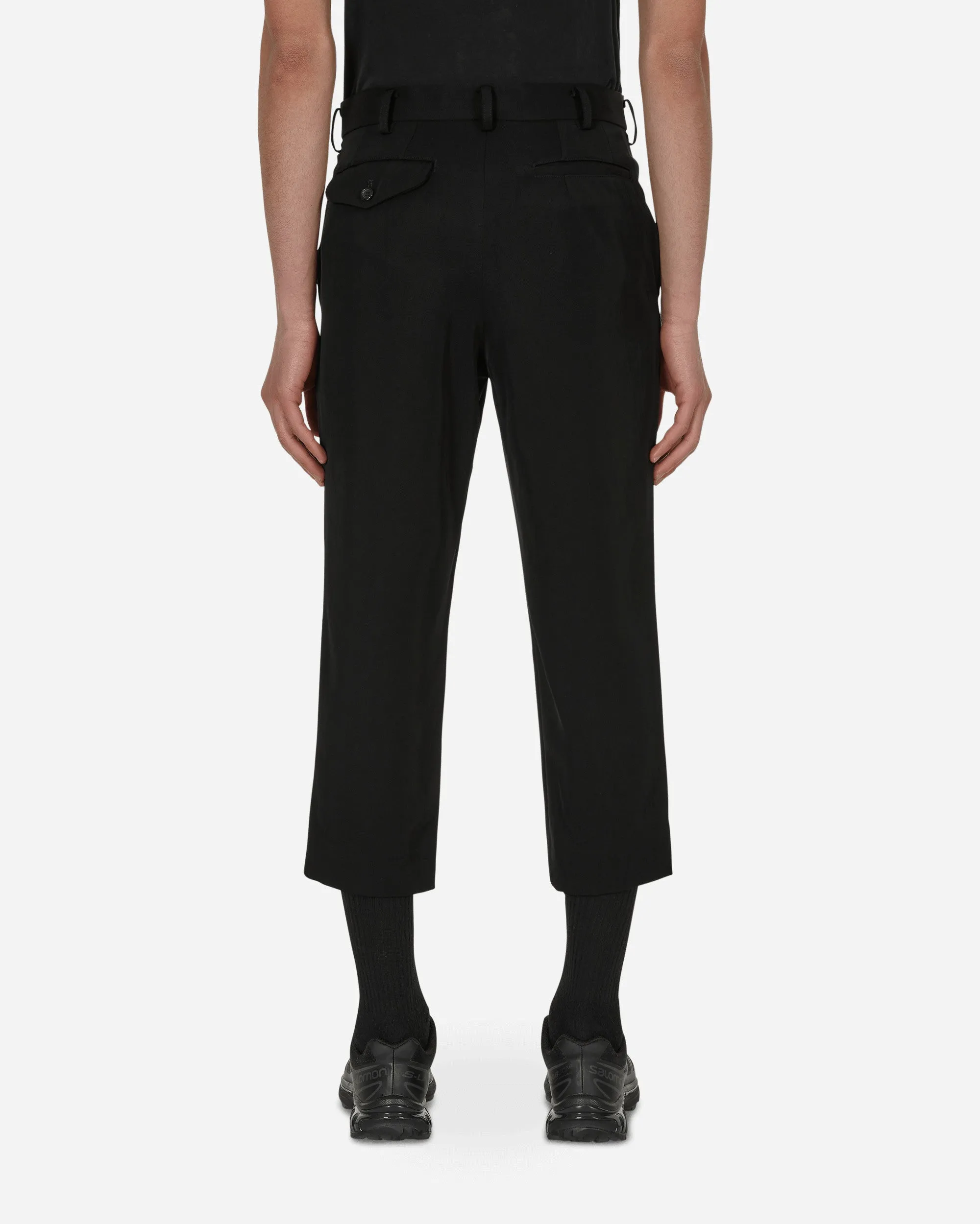Nylon Trousers Black