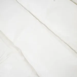 NYLON  WHITE PUFFER VEST