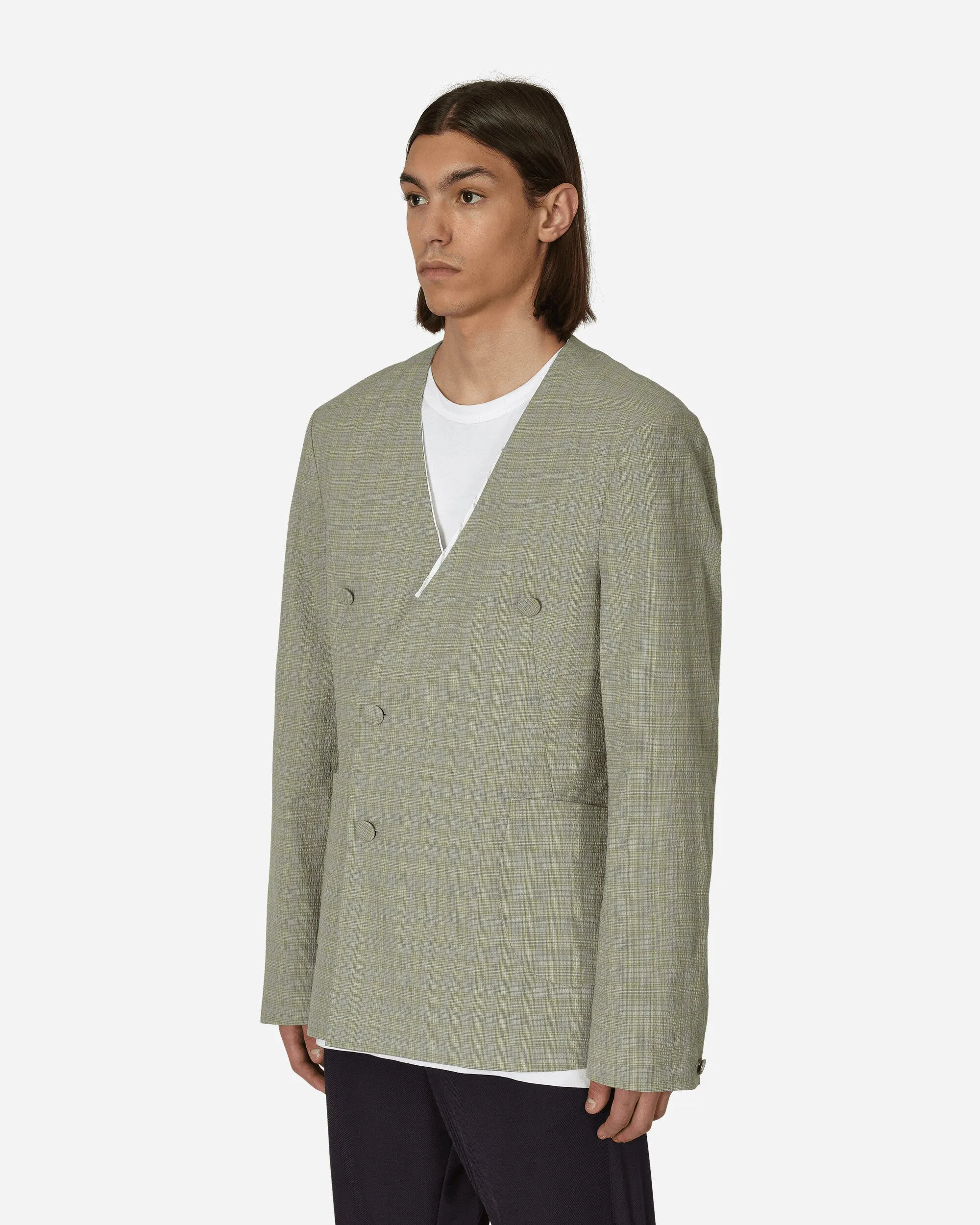 Oma Reversible Blazer Stone Yellow