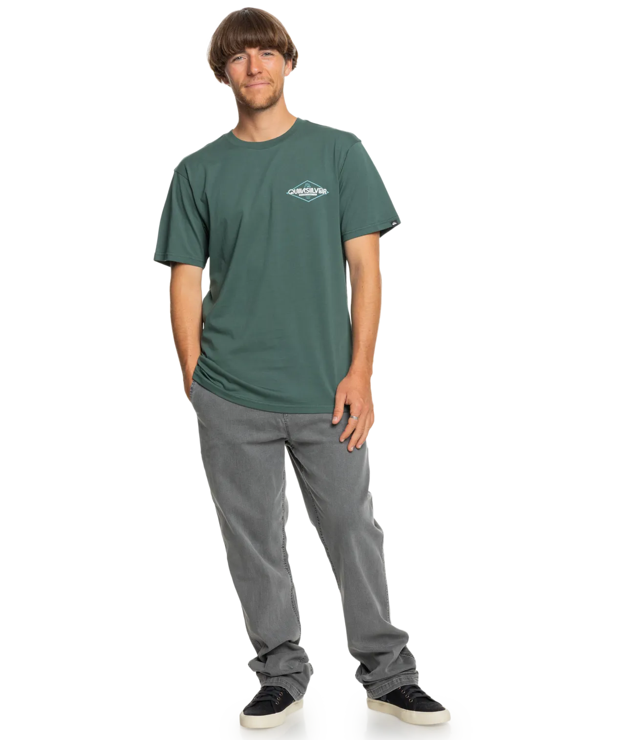Omni Sign T-Shirt in Forest