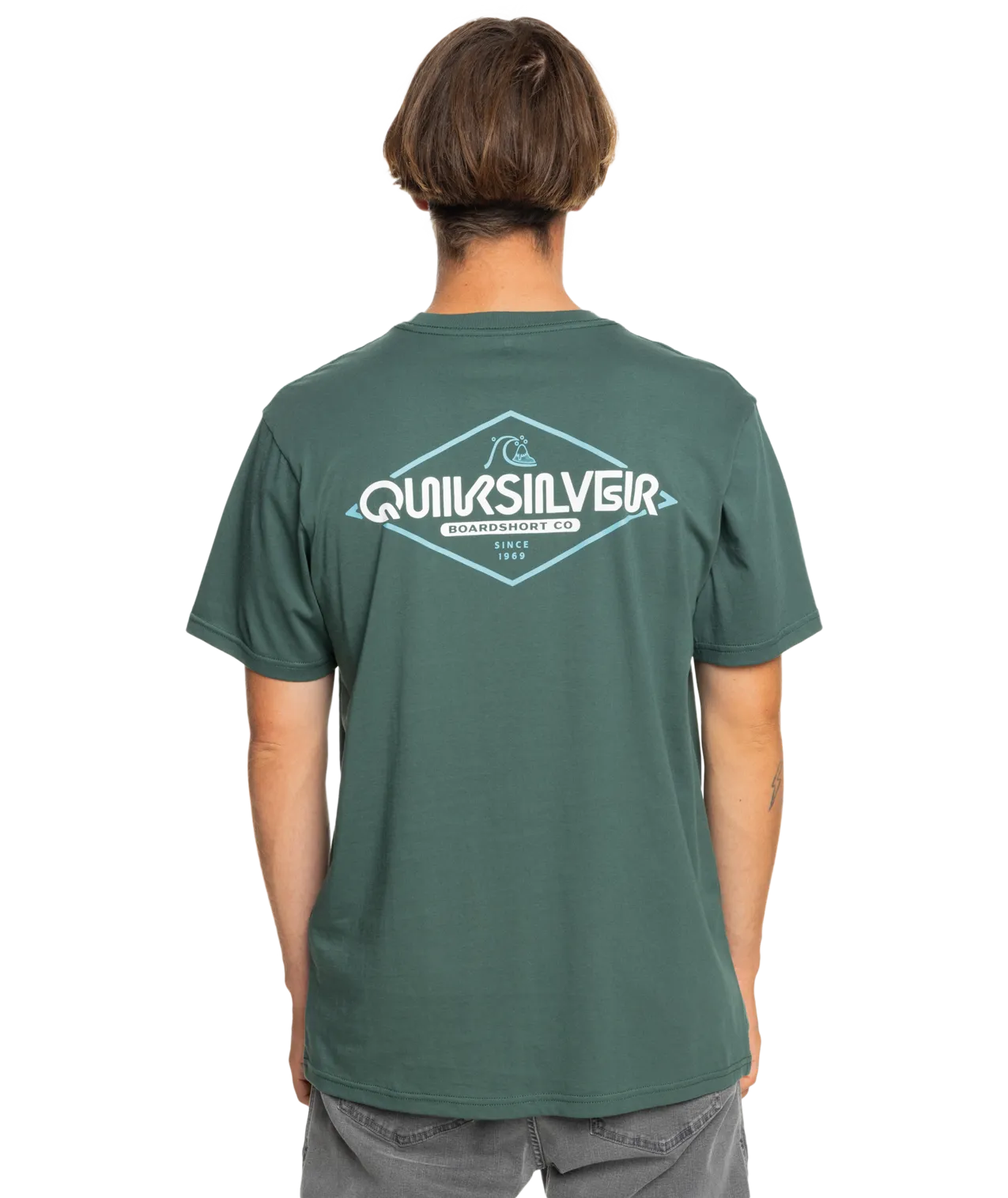 Omni Sign T-Shirt in Forest