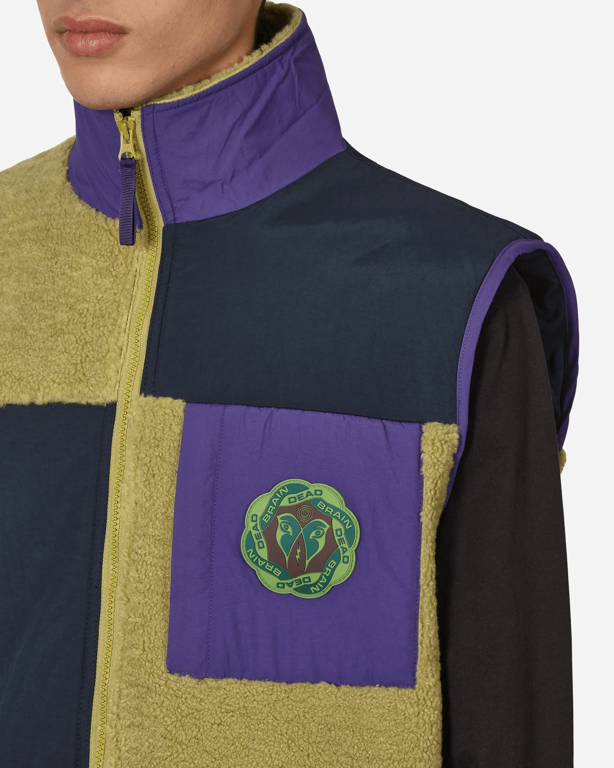 Paneled Field Vest Multicolor