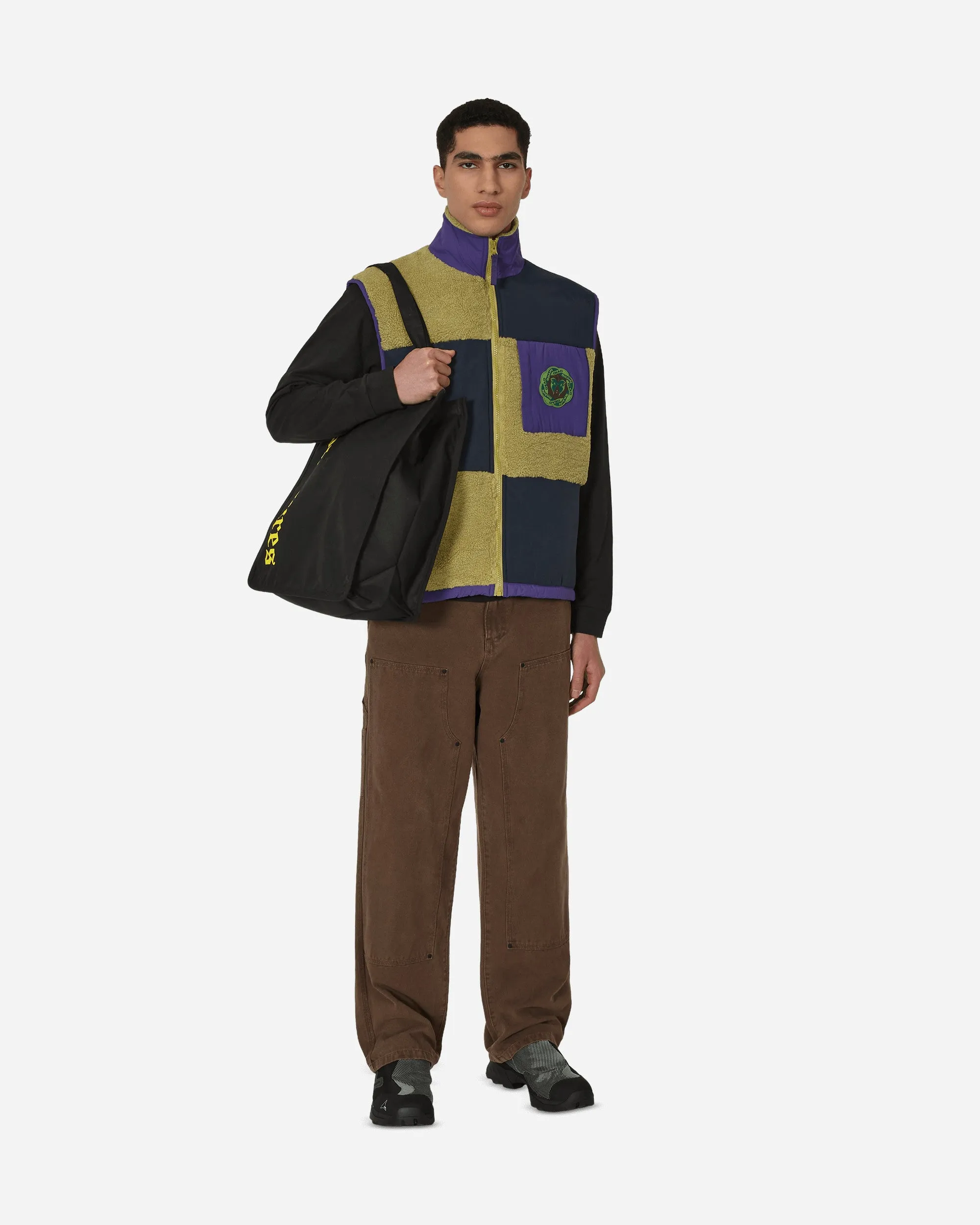 Paneled Field Vest Multicolor