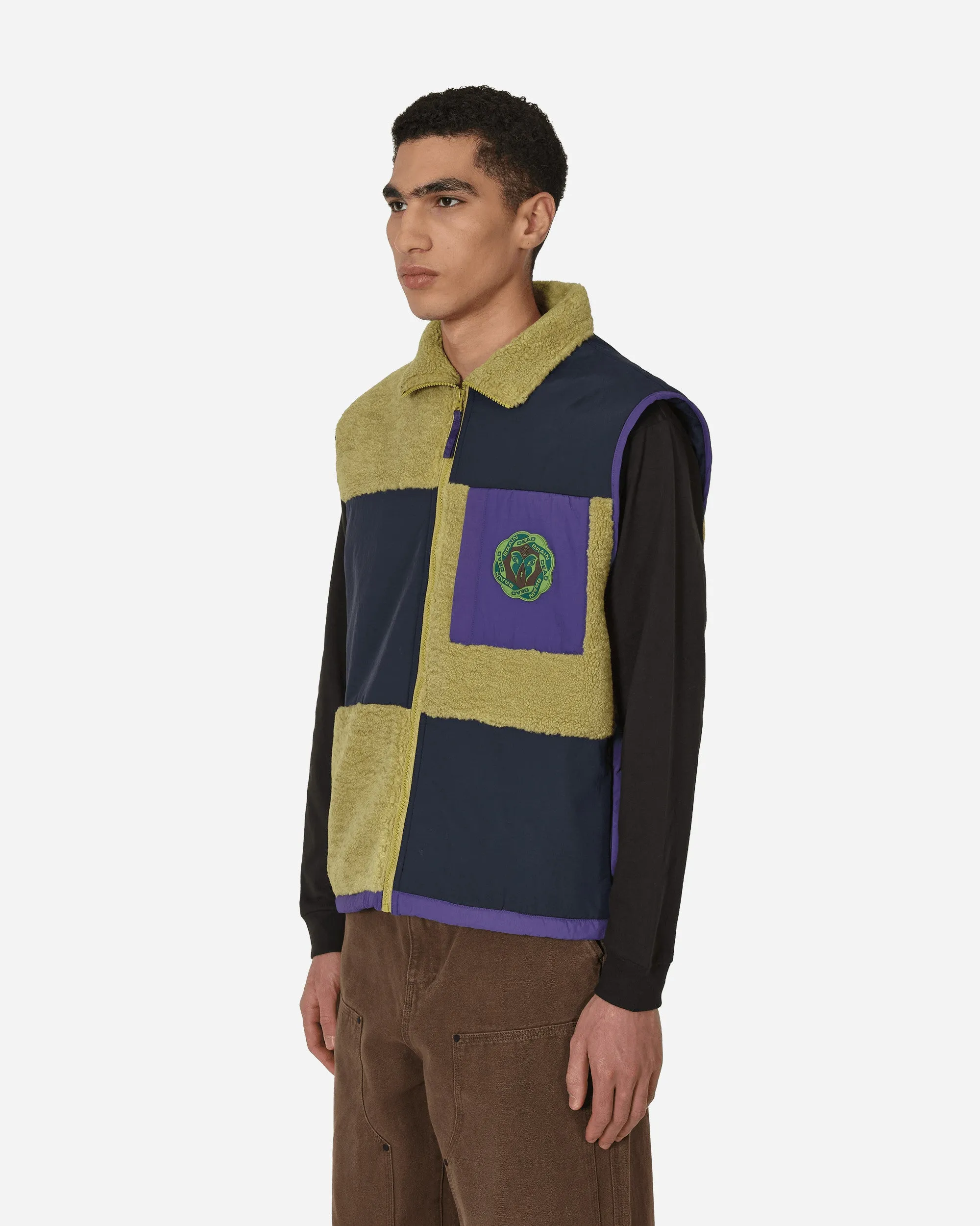 Paneled Field Vest Multicolor