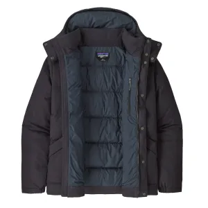 Patagonia Downdrift Jacket Smolder Blue / Burnished Red