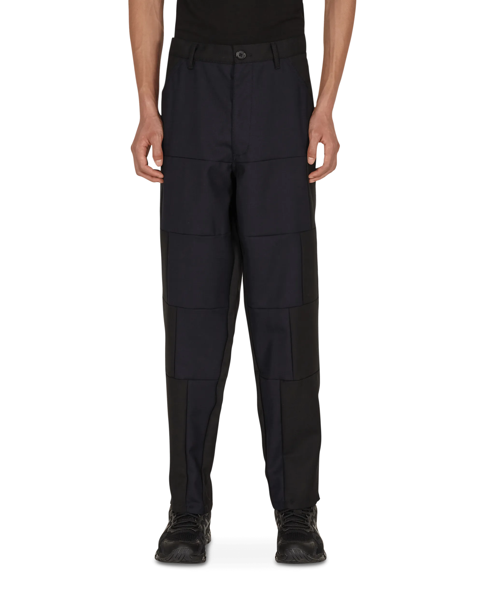 Patchwork Trousers Multicolor