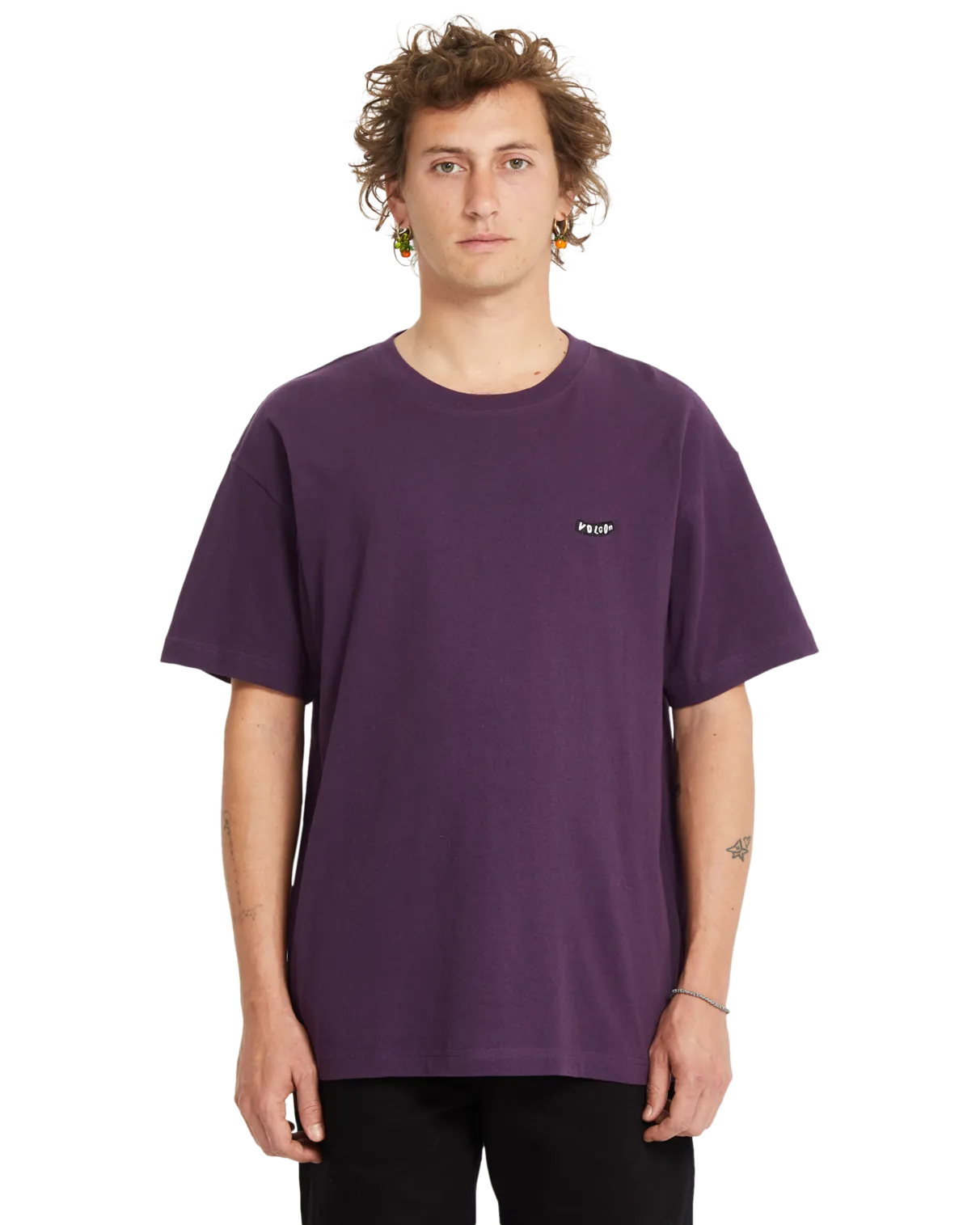 Pistol Stone T-Shirt in Grape Royale
