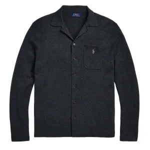 Polo Ralph Lauren Long Sleeve Cardigan Dark Granite Heather