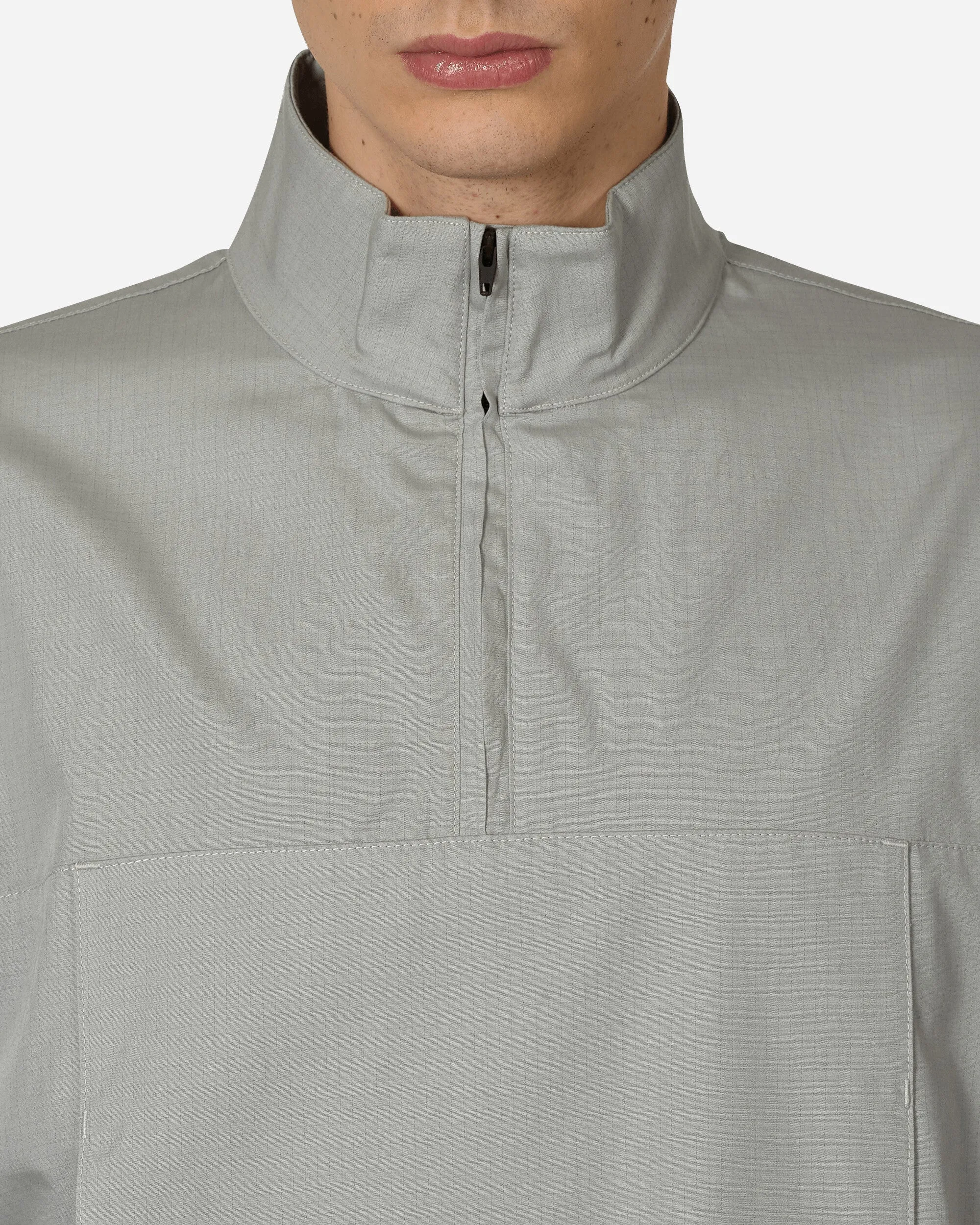 Popelin Anorak Pale Grey