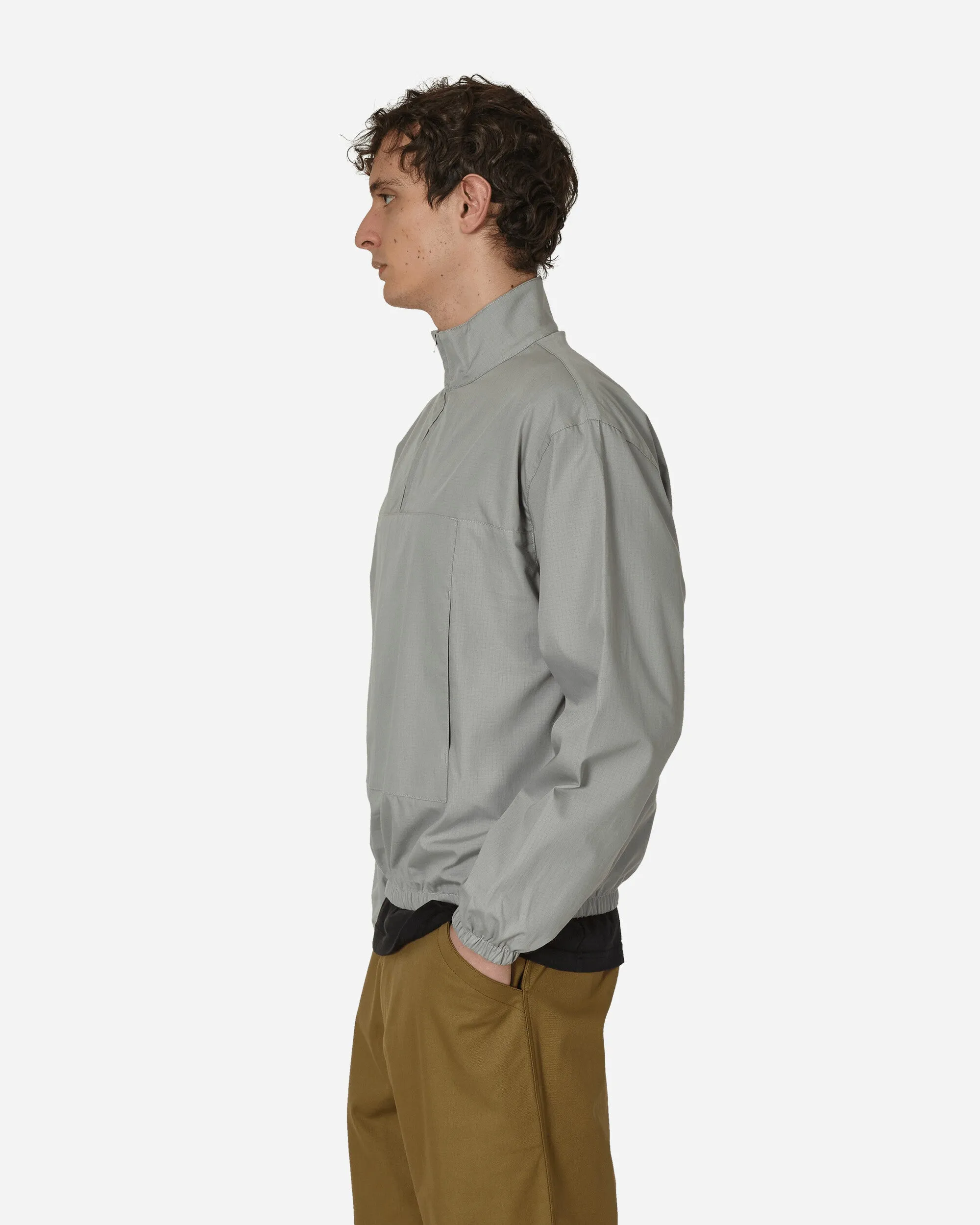 Popelin Anorak Pale Grey