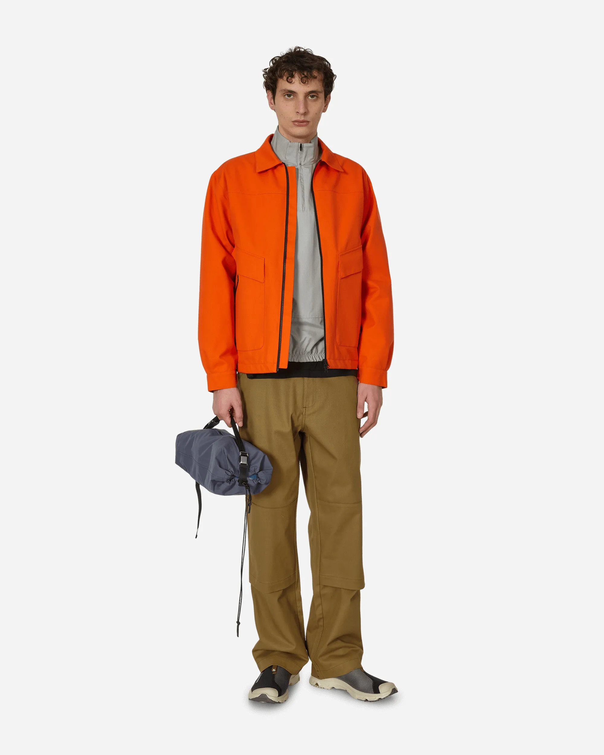 Popelin Anorak Pale Grey