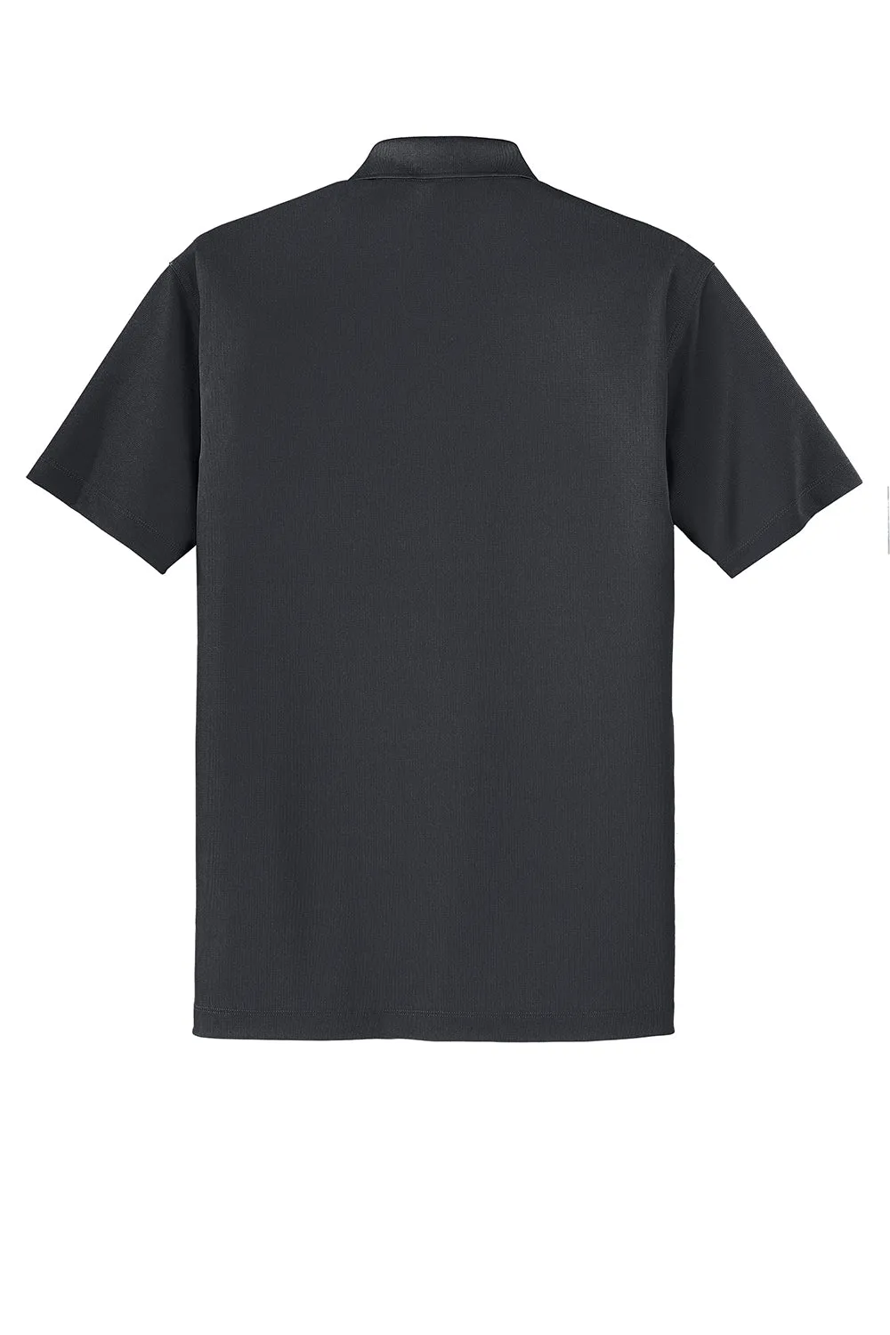 Port Authority Mens Dry Zone Moisture Wicking Short Sleeve Polo Shirt - Battleship Grey