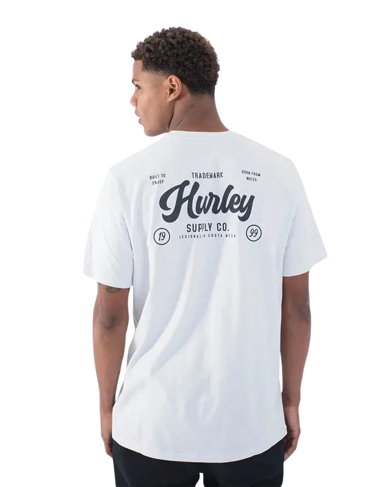 Raceway Slub T-Shirt in Platinum