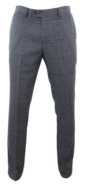 Ralph Tweed Check Vintage Formal Trousers