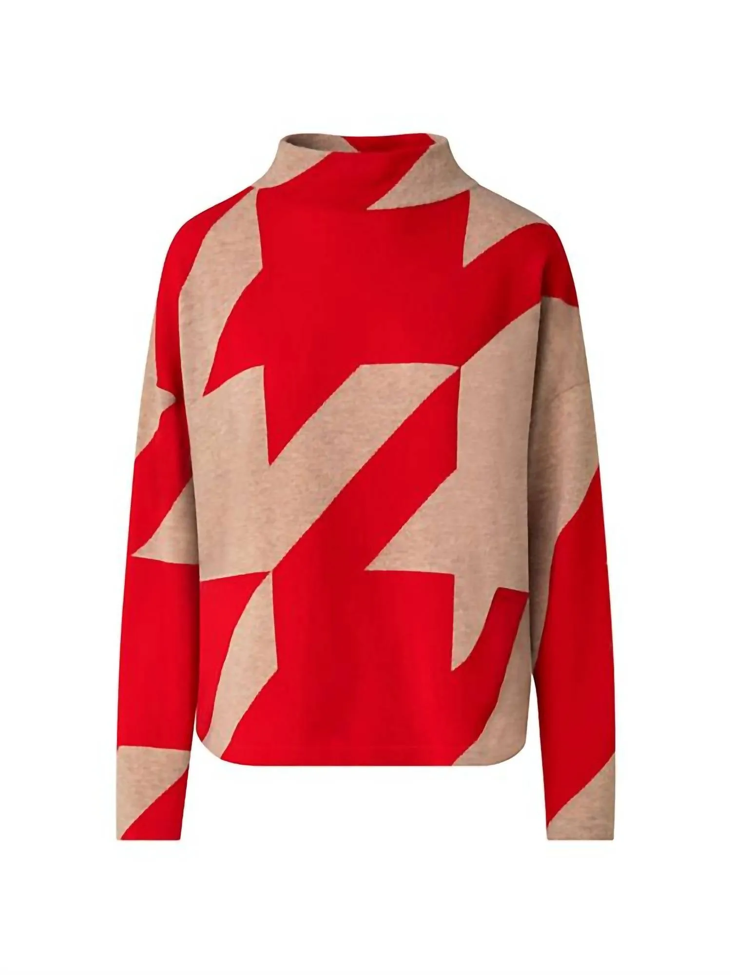 Red/ Carmel Sweater