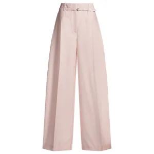 Relaxed-fit trousers in virgin wool