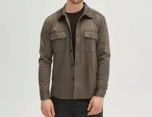 Renoir Shirt Jacket In Soldier Green