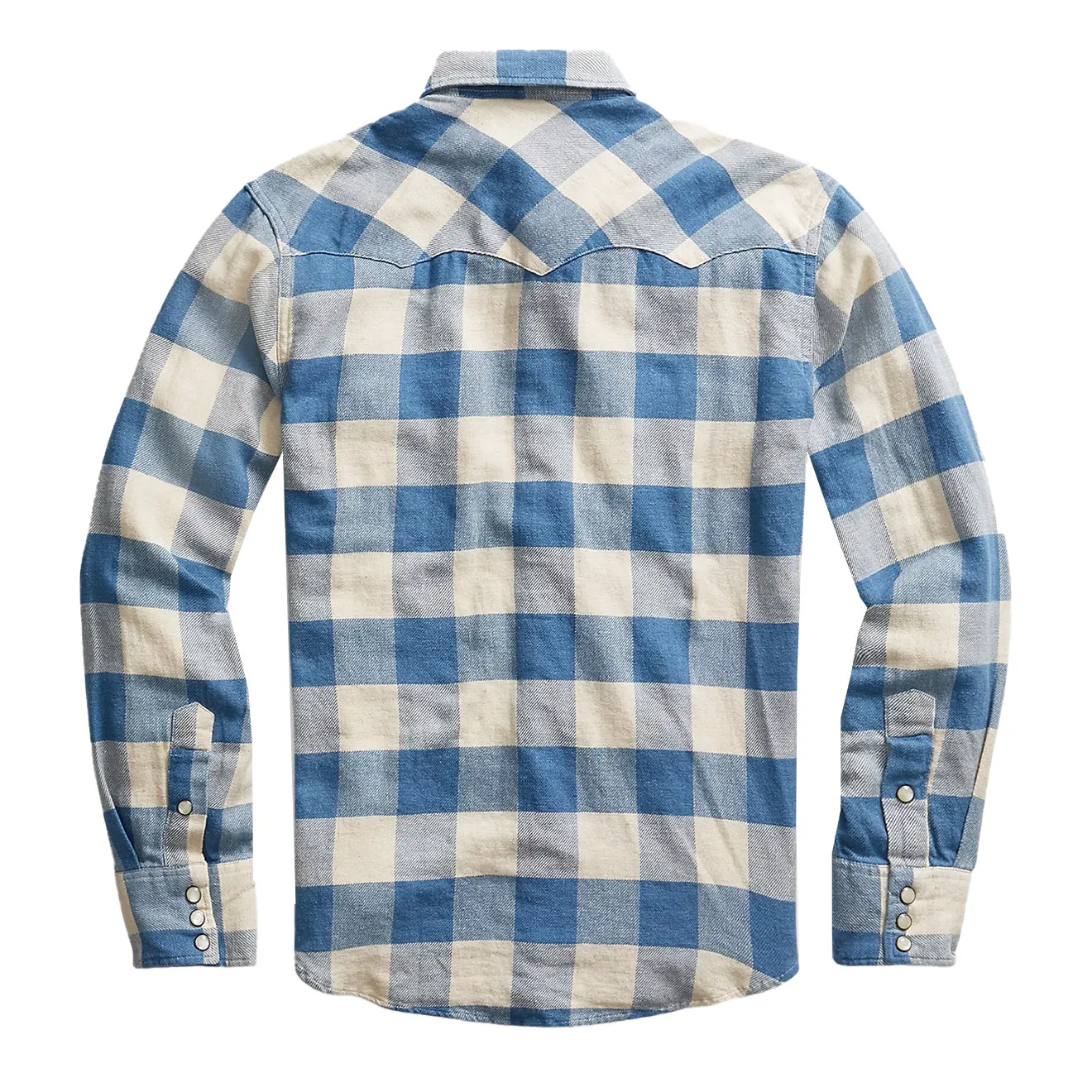 RRL by Ralph Lauren Buffalo L/S Workshirt Indigo / Cream