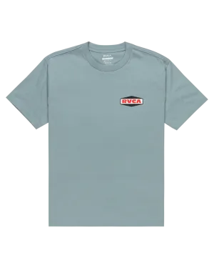 RVCA Logo T-Shirt in Lead