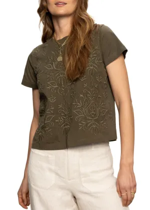 Sanctuary Clothing Embroidered Perfect Tee