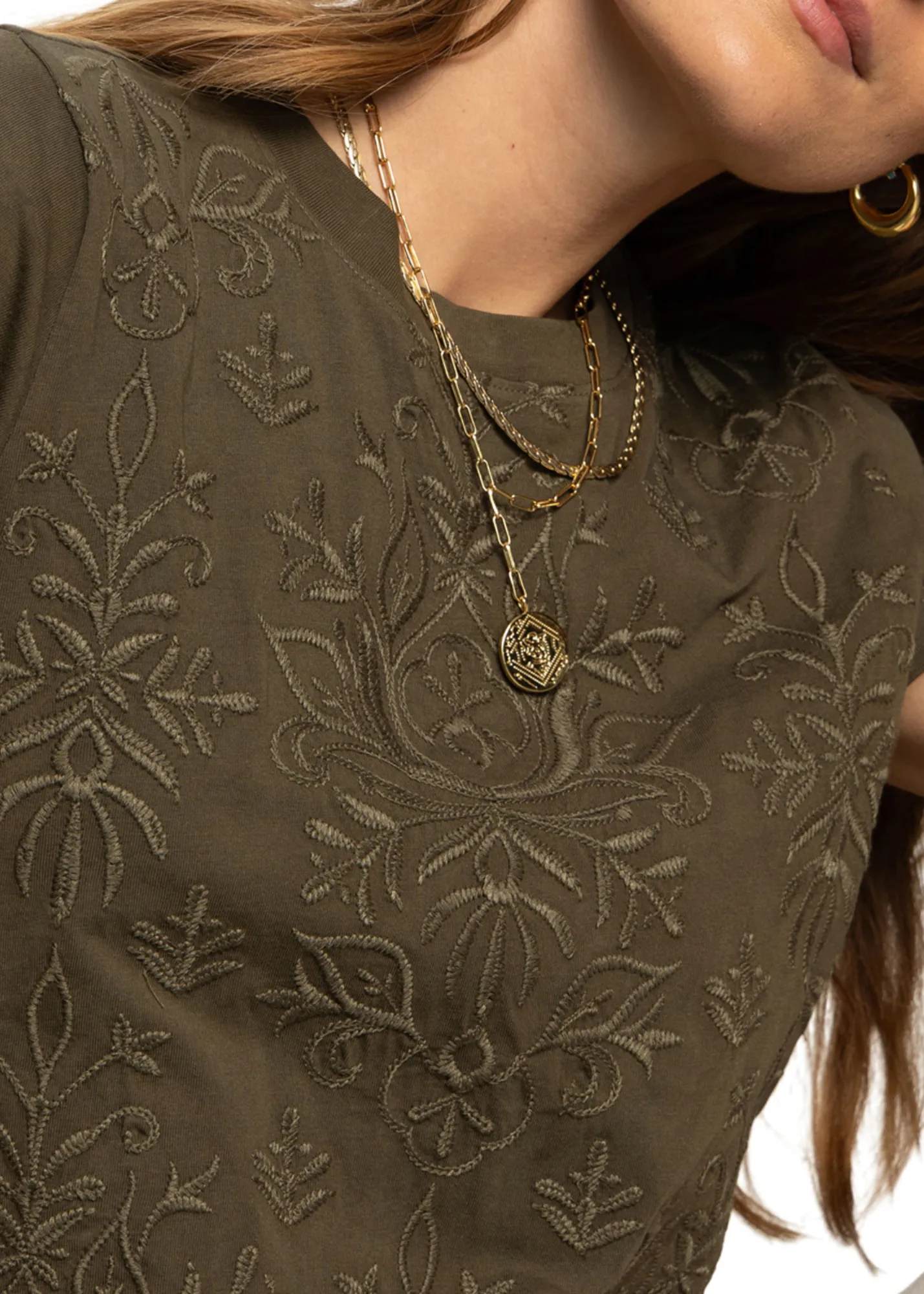 Sanctuary Clothing Embroidered Perfect Tee