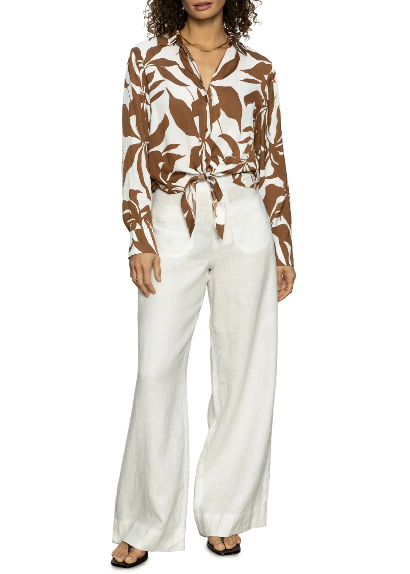 Sanctuary Clothing Lover Tie Shirt
