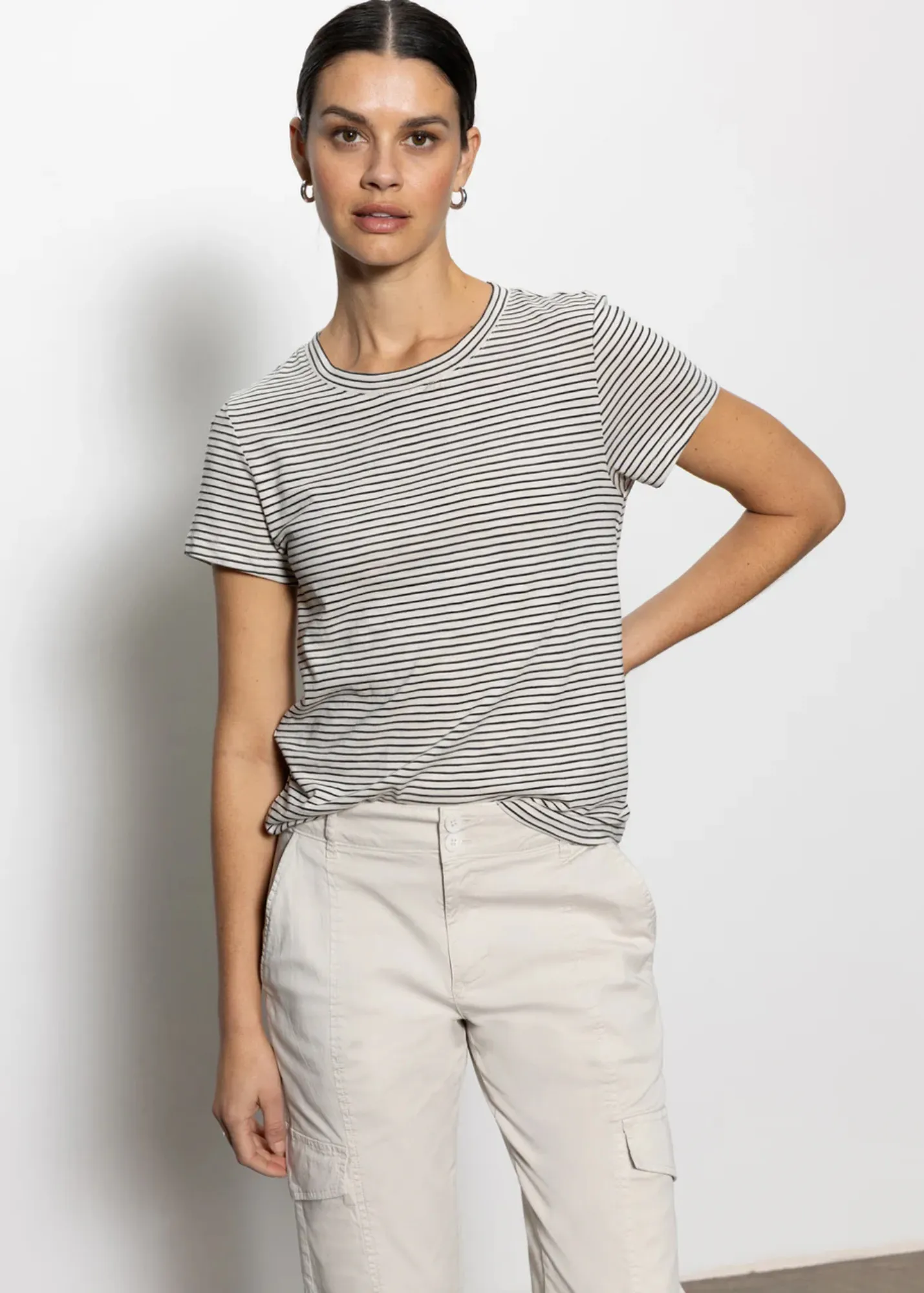 Sanctuary Clothing The Perfect Tee - Pumice Stone