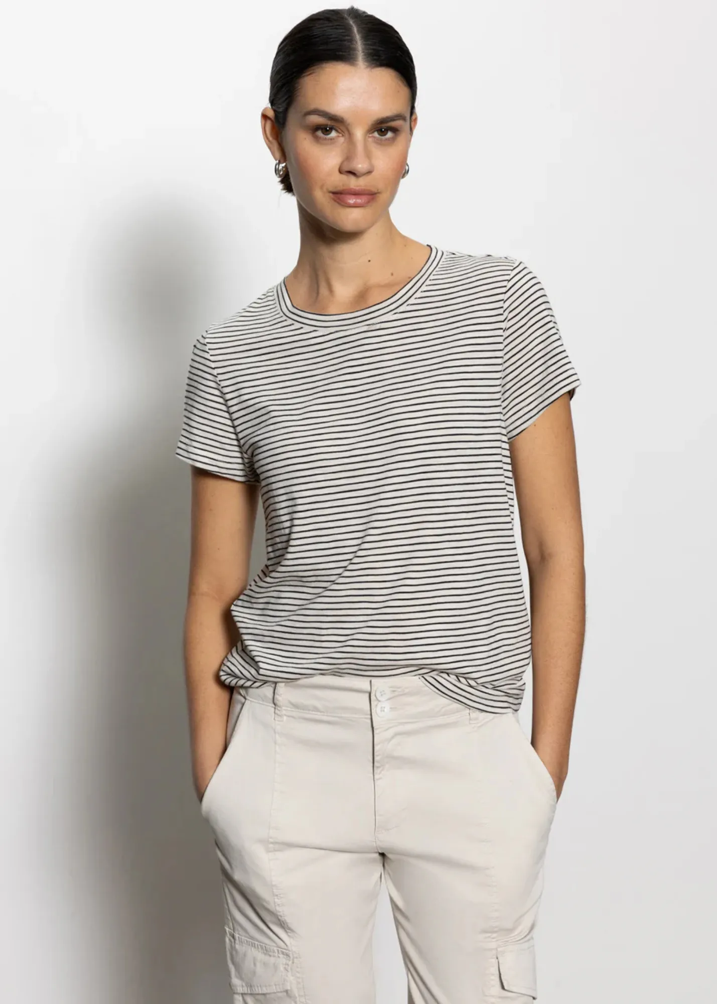 Sanctuary Clothing The Perfect Tee - Pumice Stone