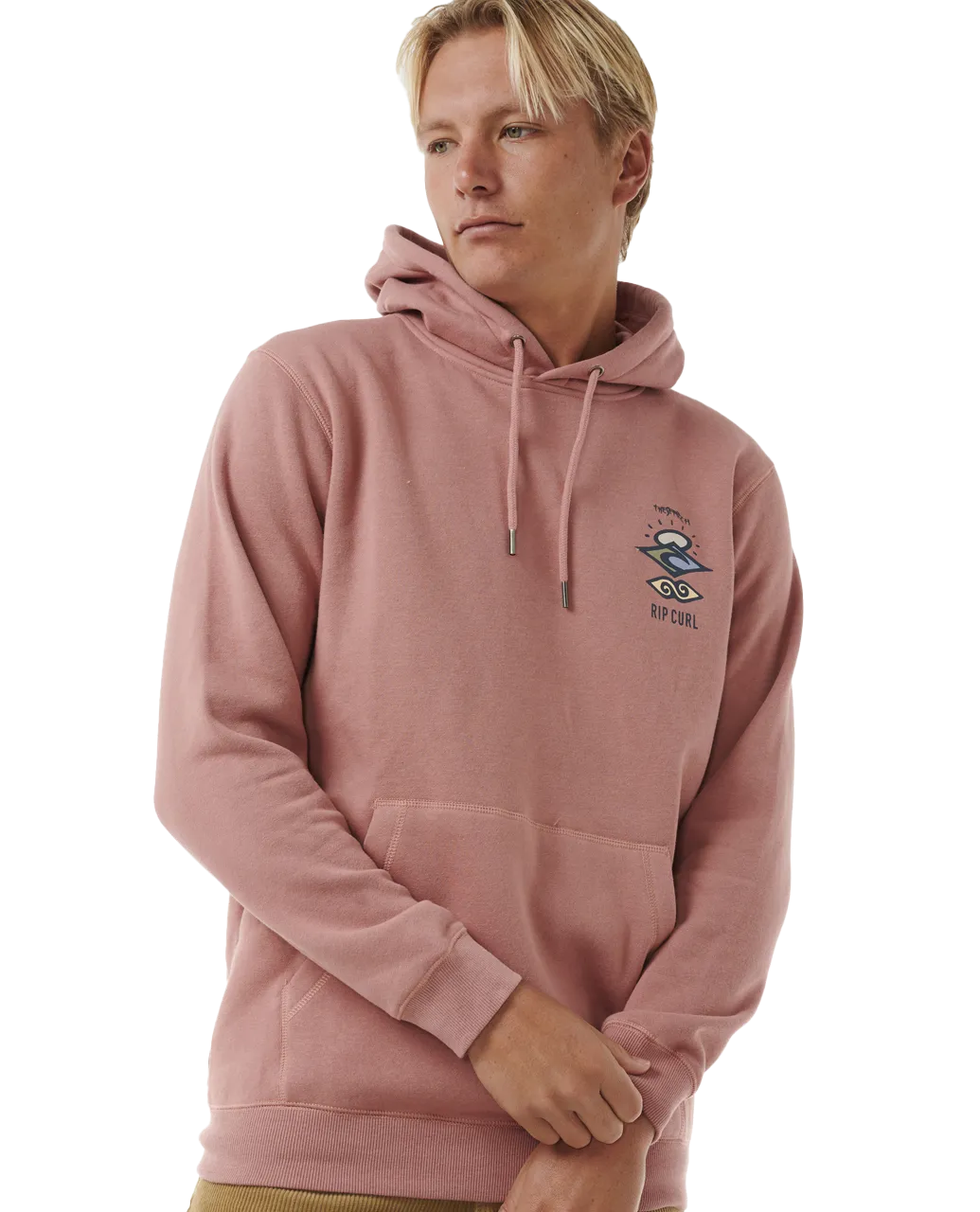 Search Icon Hoodie in Mushroom