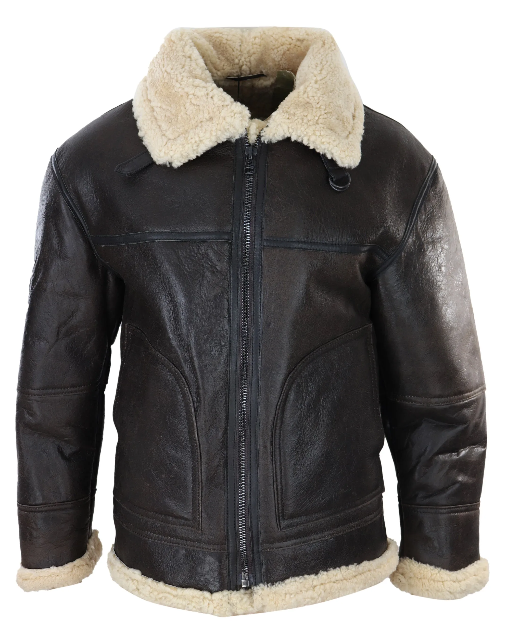 Sheepskin Coat With Cream