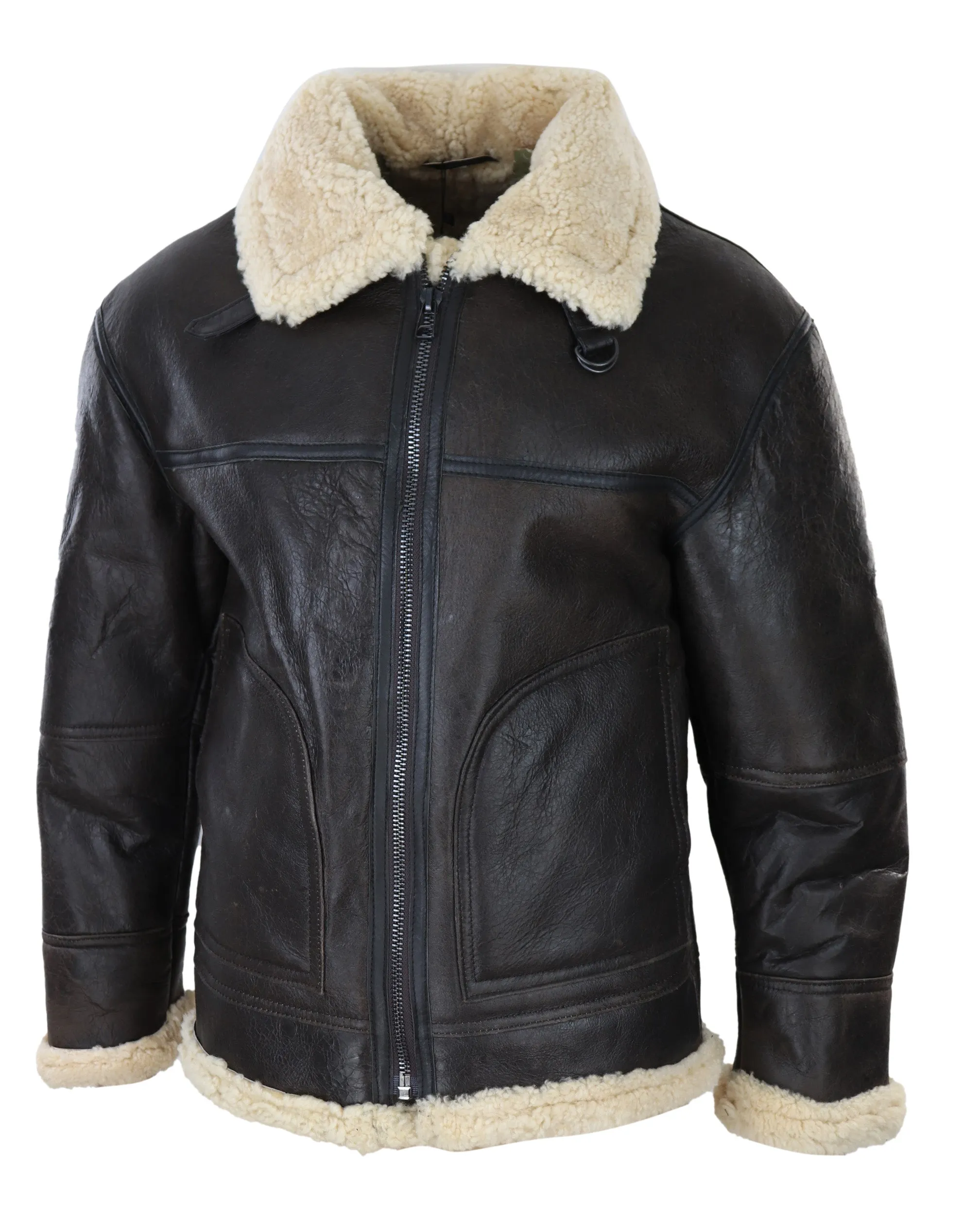 Sheepskin Coat With Cream