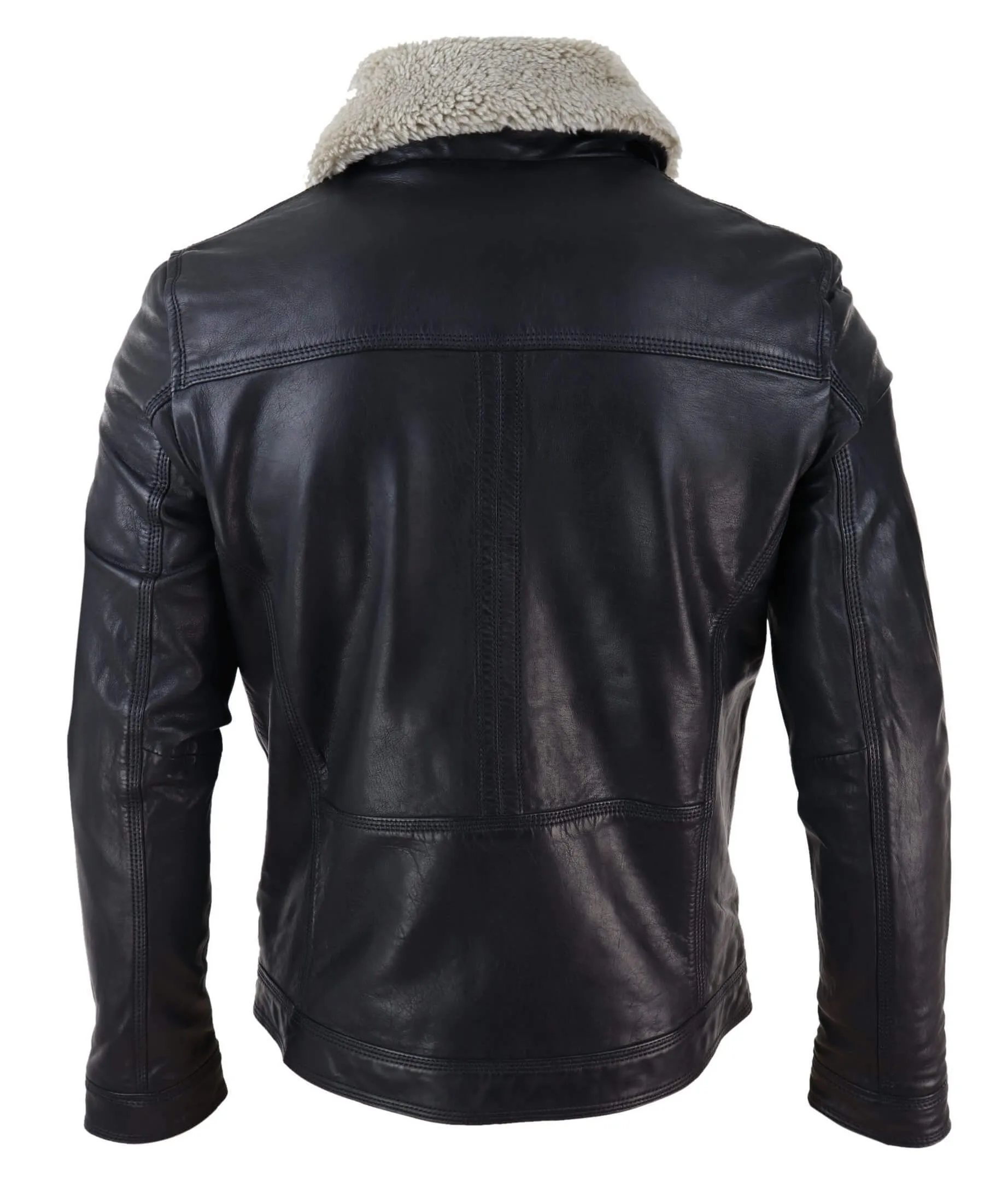 Sheepskin Collar Jacket