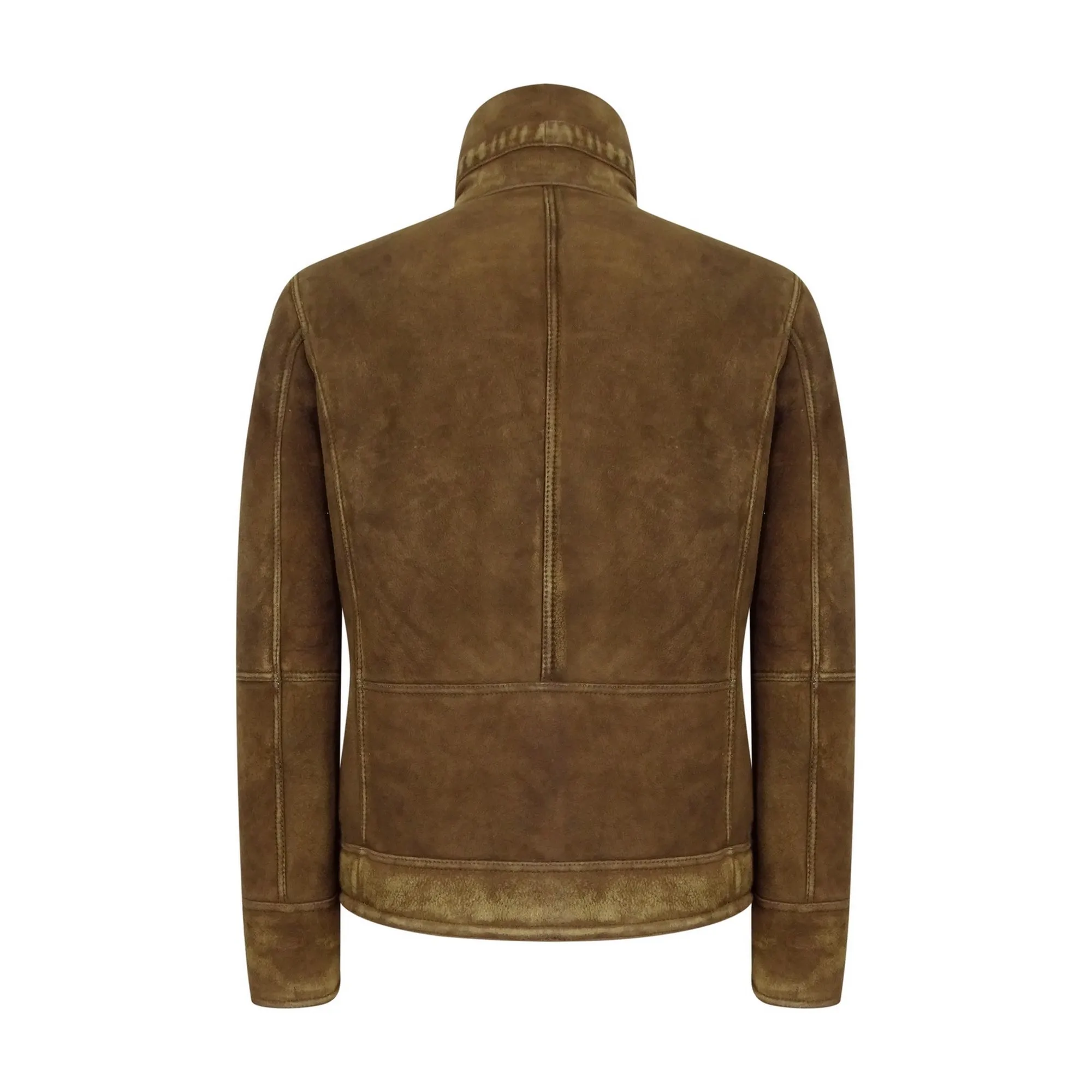 Sherling Sheepskin Suede Pilot Jacket