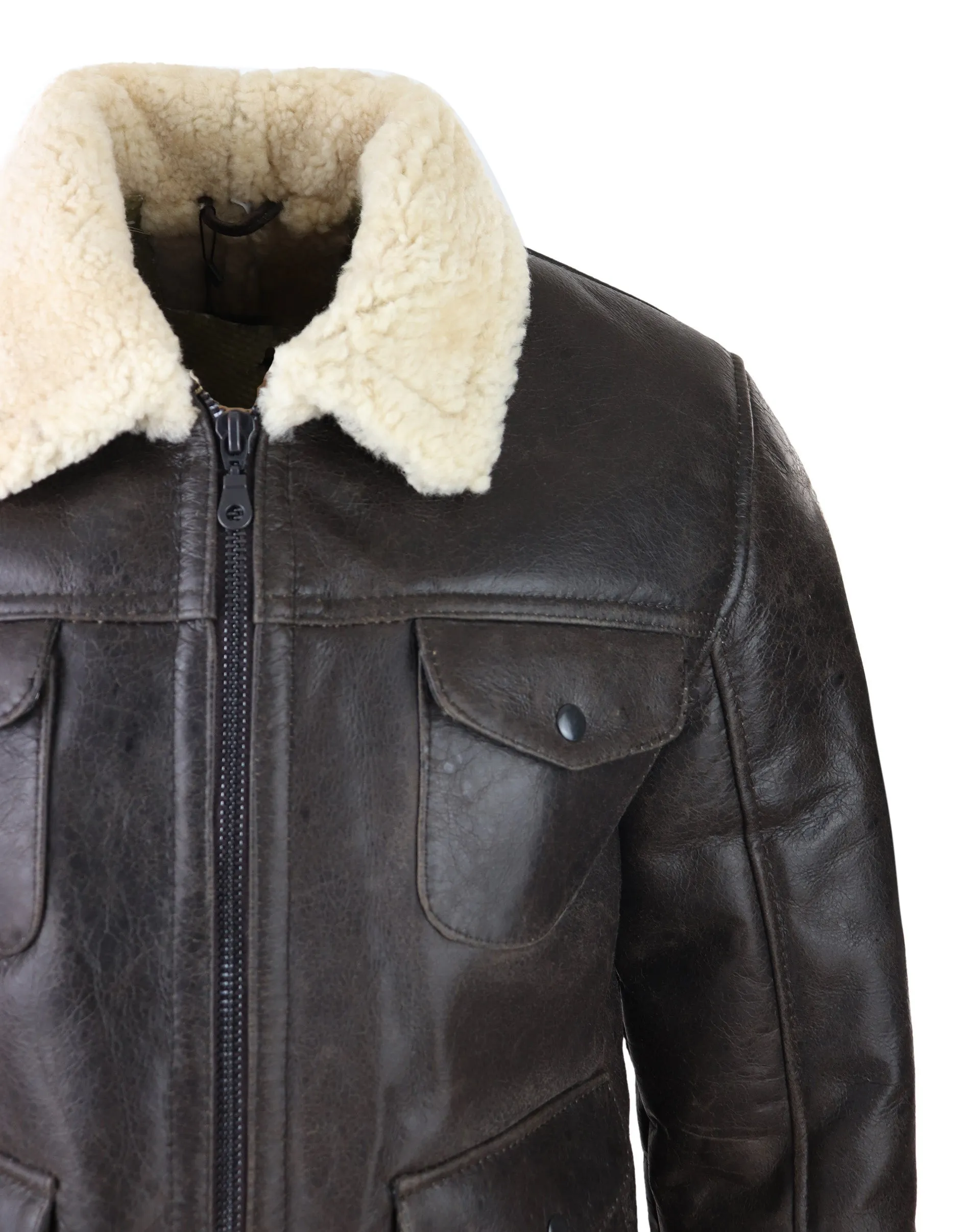 Sherling Sheepskin Winter Jacket
