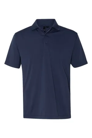 Sierra Pacific Mens Moisture Wicking Short Sleeve Polo Shirt - Navy Blue