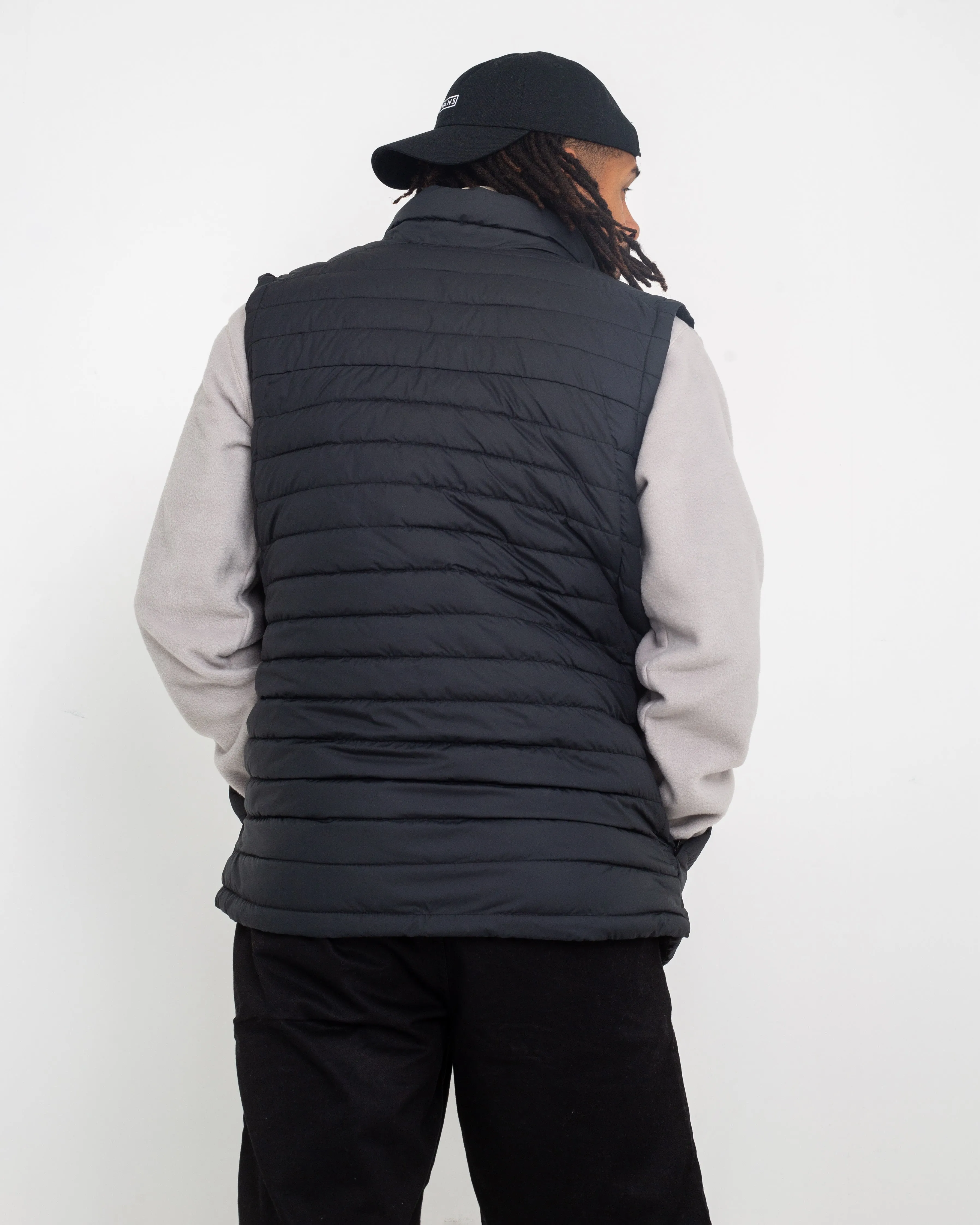 Silver Falls Gilet in Black