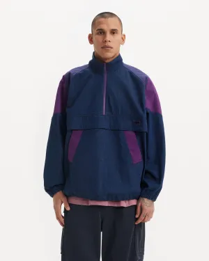 Skate Sport Jacket in Skate Blue & Wine