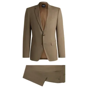 Slim-fit suit in stretch cloth