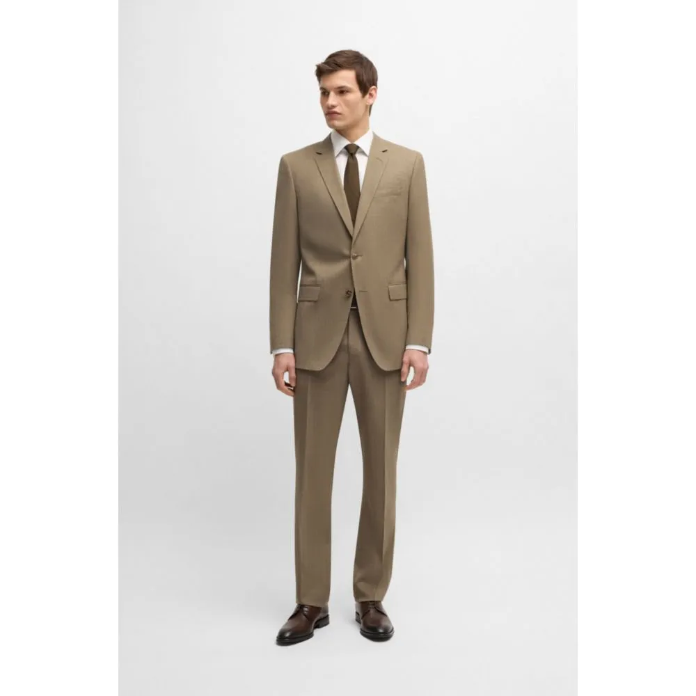 Slim-fit suit in stretch cloth