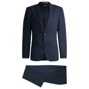 Slim-fit suit in stretch cloth
