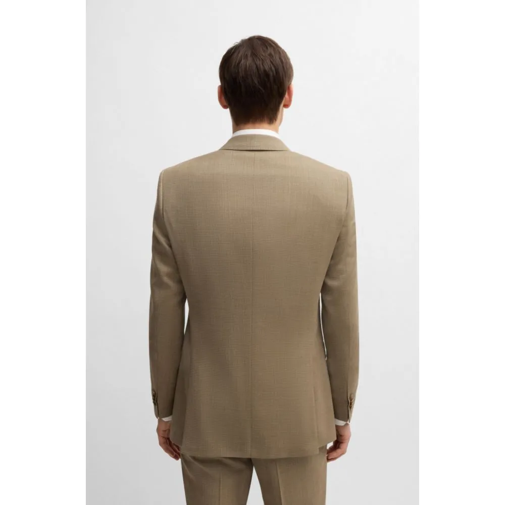 Slim-fit suit in stretch cloth