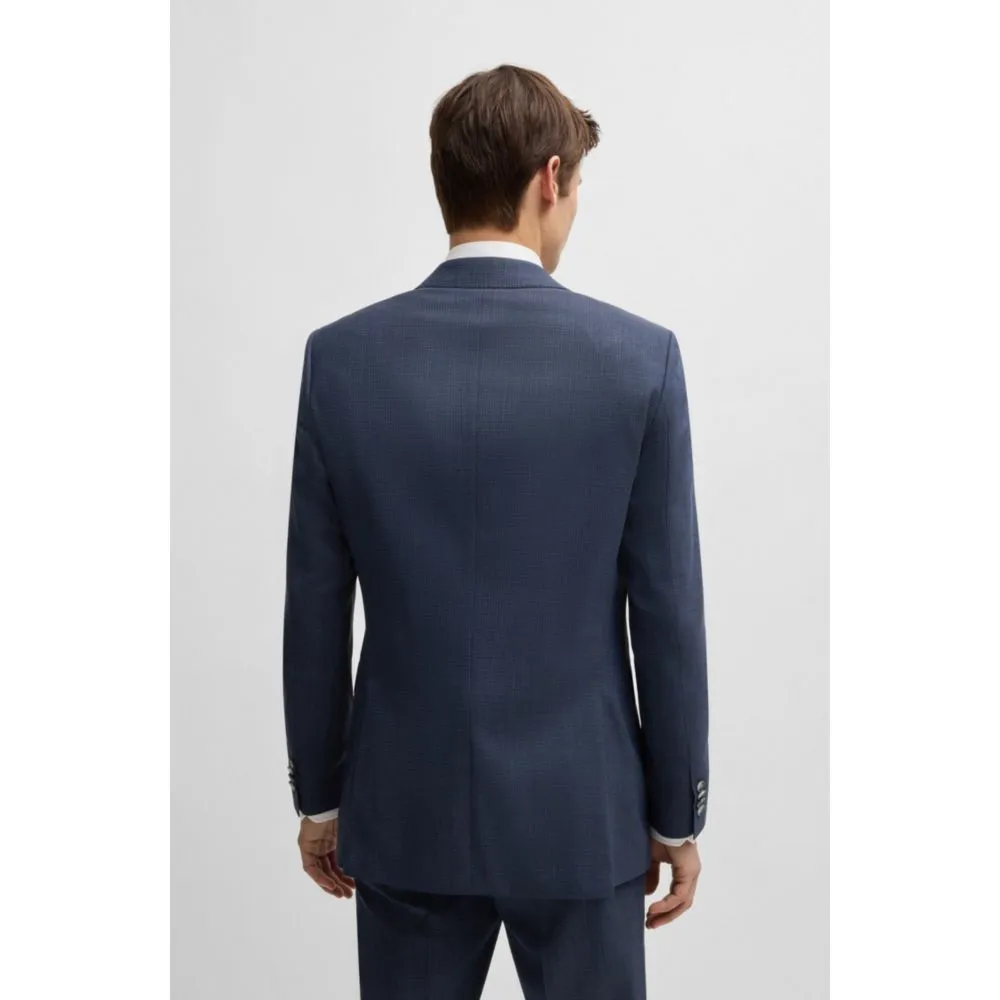 Slim-fit suit in stretch cloth