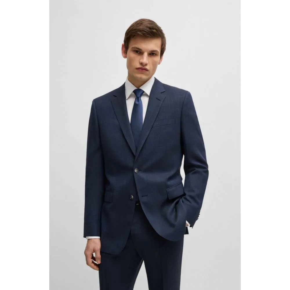 Slim-fit suit in stretch cloth