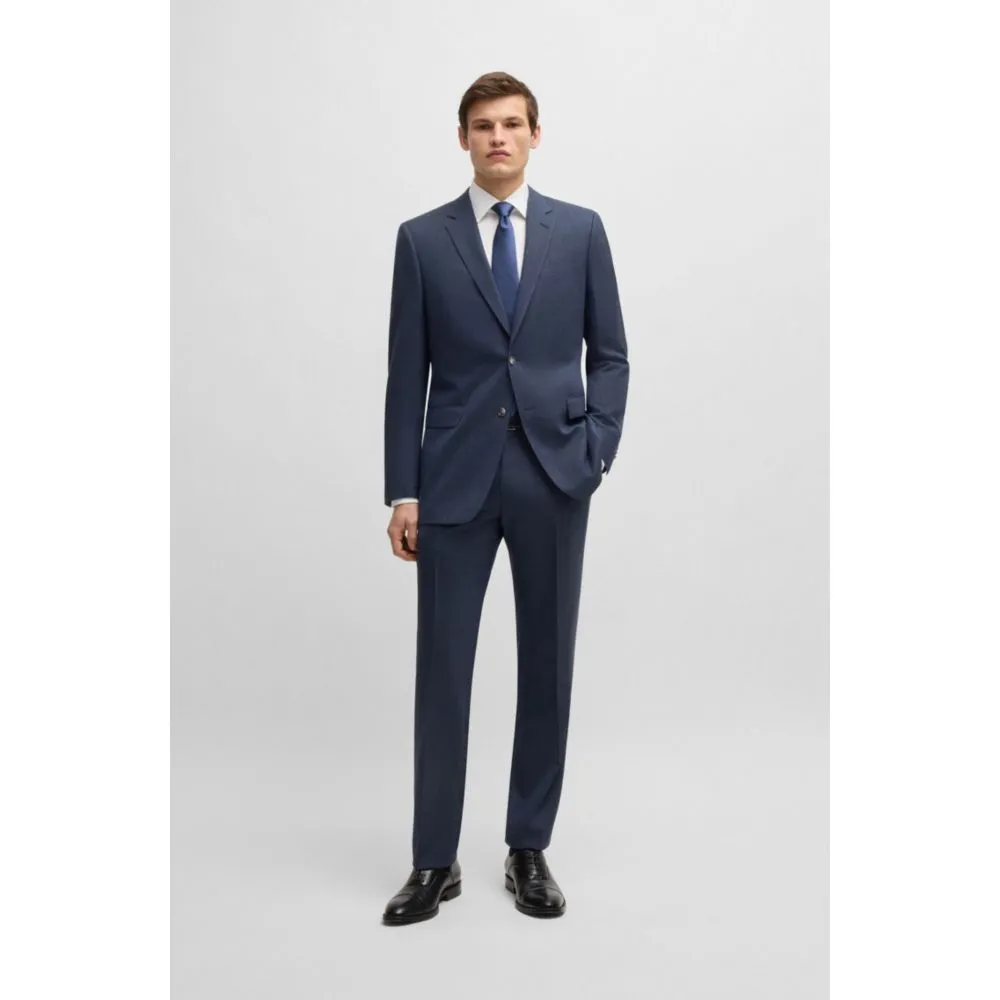 Slim-fit suit in stretch cloth